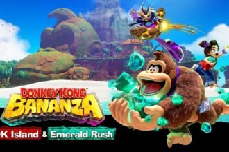 Donkey Kong Bananza DK Island and Emerald Rush