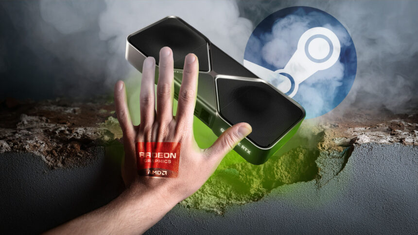 Nvidia GPU dominance just took a hit as AMD finally stems the Steam tide