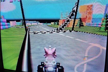 Kitty Kart 64 is Mario Kart meets psychological horror