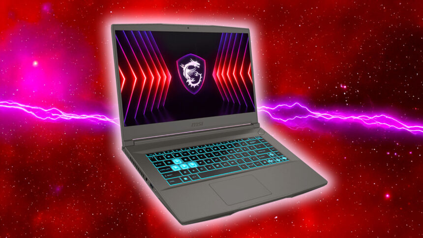 For just $554.99, this gaming laptop with an Nvidia GeForce RTX GPU is a bargain