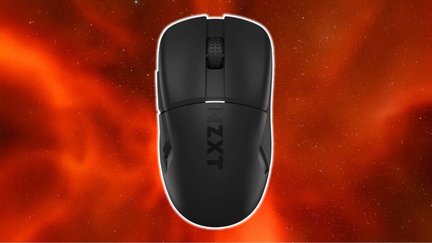 Save a huge 63% on this super light NZXT wireless gaming mouse, now just $29.99, if you're quick