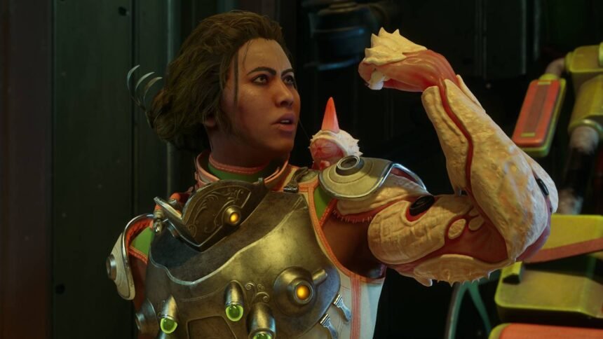 Should you pick the Crabble Claw or Raptidon Fin for Inez's graft in Outer Worlds 2?