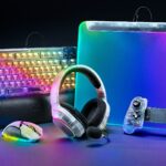 I love Razer's transparent gaming PC peripherals, and this new white collection is pure Xbox Crystal magic