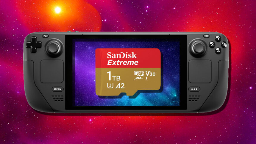 Upgrade your Steam Deck with this 1TB microSD card, now at its lowest ever price