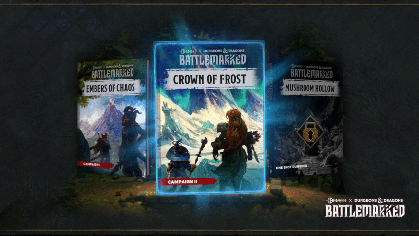 Demeo x Dungeons &amp; Dragons: Battlemarked Reveals Crown Of Frost Campaign