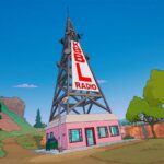 All KBBL radio tower locations in Fortnite