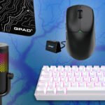 Grab a free gaming mouse, keyboard, mousepad, and mic, thanks to Qpad