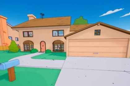 The Simpsons house location in Fortnite