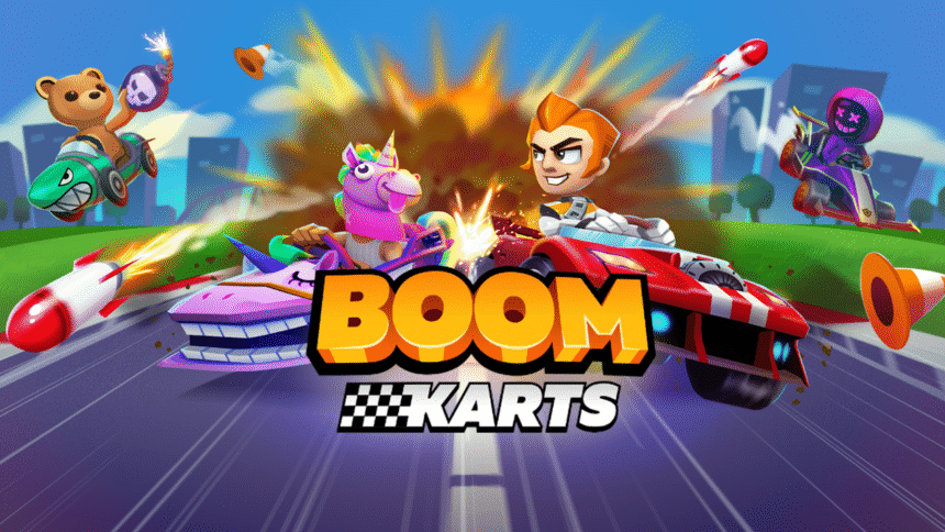 Multiplayer Racer Boom Karts Supports VR & Mobile Crossplay