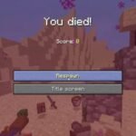 Minecraft's rarest death, explained