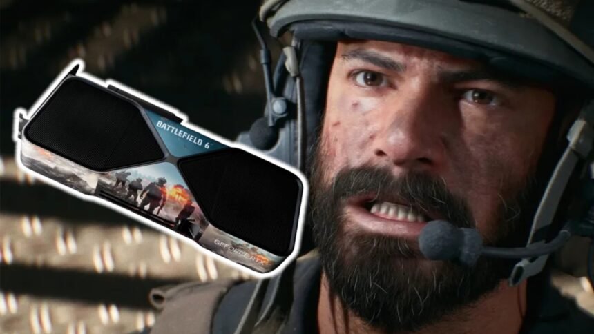 Nvidia is giving away a free, Battlefield 6-themed RTX 5090 worth $2,000, and all you need to do is grovel