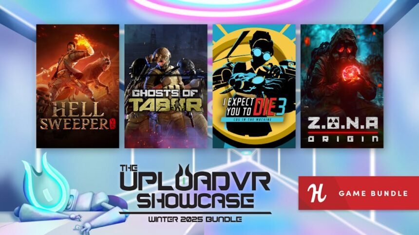 UploadVR Winter Showcase Humble Bundle Includes Hellsweeper, Walking Dead, Ghosts Of Tabor &amp; More
