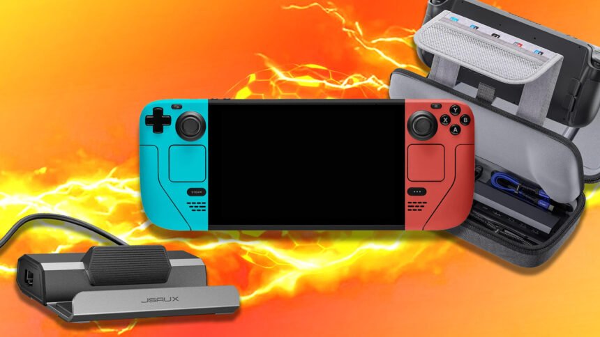 My favorite Steam Deck dock, case, and skins are all at their lowest ever prices for Cyber Monday