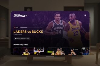 NBA Announces Full Schedule for Immersive Lakers Games on Apple Vision Pro