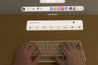 Quest 3 v85 PTC Can Turn Any Surface Into A Virtual Keyboard