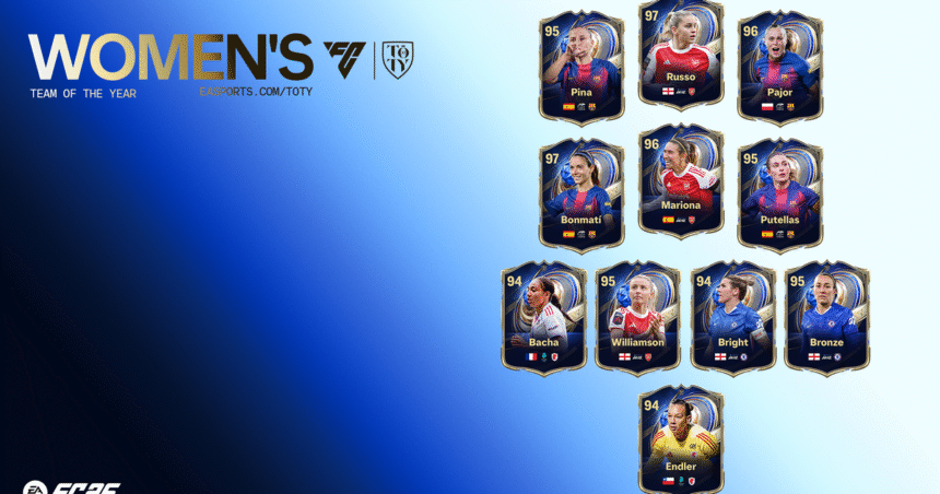 Full FC 26 Team of the Year promo brings free Hero upgrades and another unstoppable Claudia Pina