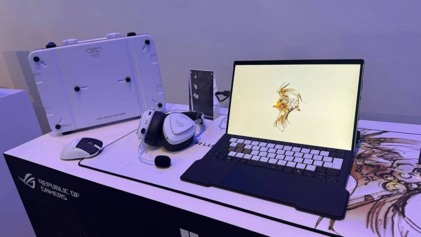 Asus reveals a Hideo Kojima-themed ROG Flow Z13 at CES 2026