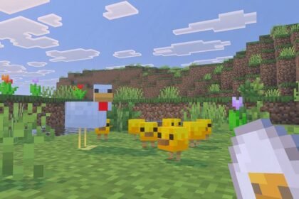 Minecraft's new baby mobs have turned the chicken into a celebrity