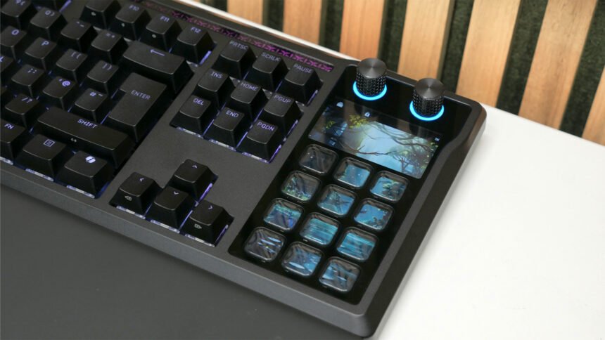 Corsair Galleon 100 SD review - a gaming keyboard and stream deck in one