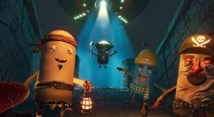 Dig Dig Die is a ‘chaotic multiplayer survival game’ where teams raid cursed graveyards for goodies