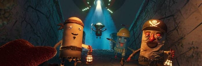 Dig Dig Die is a ‘chaotic multiplayer survival game’ where teams raid cursed graveyards for goodies