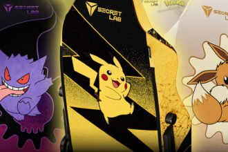 This Pokemon x Secretlab gaming chair collaboration lets you nestle in with Pikachu, Gengar, or Eevee