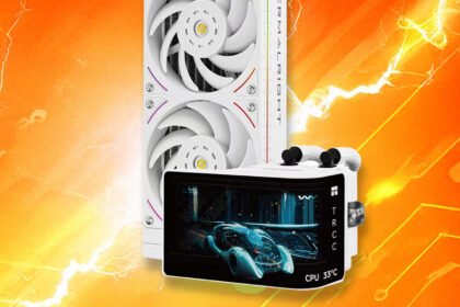 This great value Thermalright CPU cooler with a curved screen is an even better deal at 20% off
