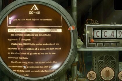 TR-49 review – a code breaking puzzle game where you get all up in some dead authors' gossip