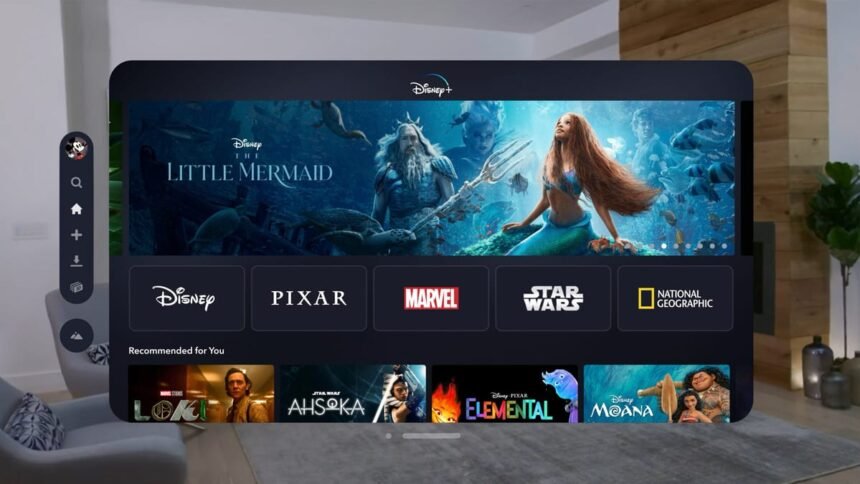 Disney+ Quietly Removed 3D From Apple Vision Pro In Europe