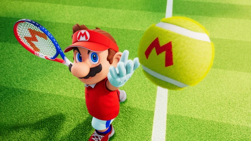 Mario Tennis Fever Shows Off Sleek Elemental Fever Shots in New Opening Cinematic