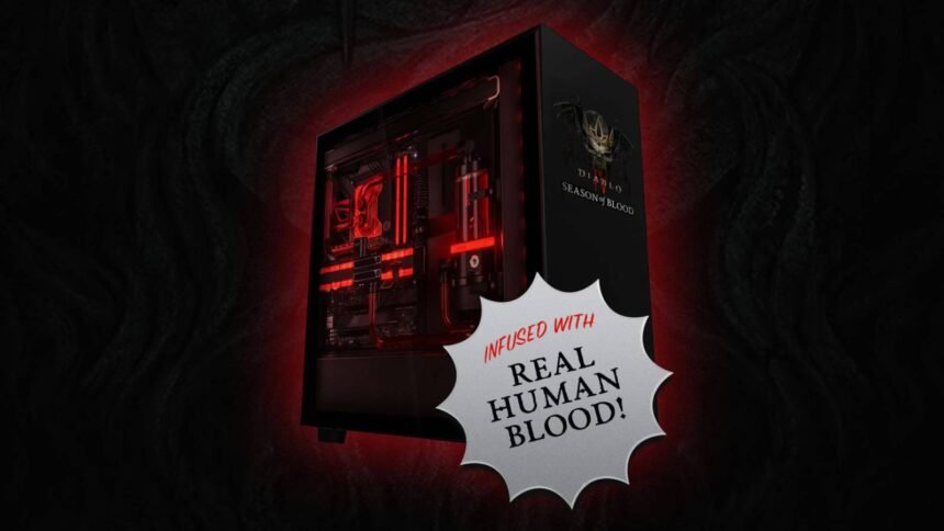 Blizzard's blood-filled Diablo 4 gaming PC is still alive, says owner