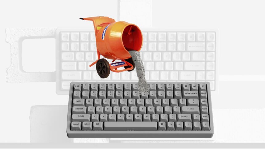 So concrete gaming keyboards are now a thing, and I think I need one in my life