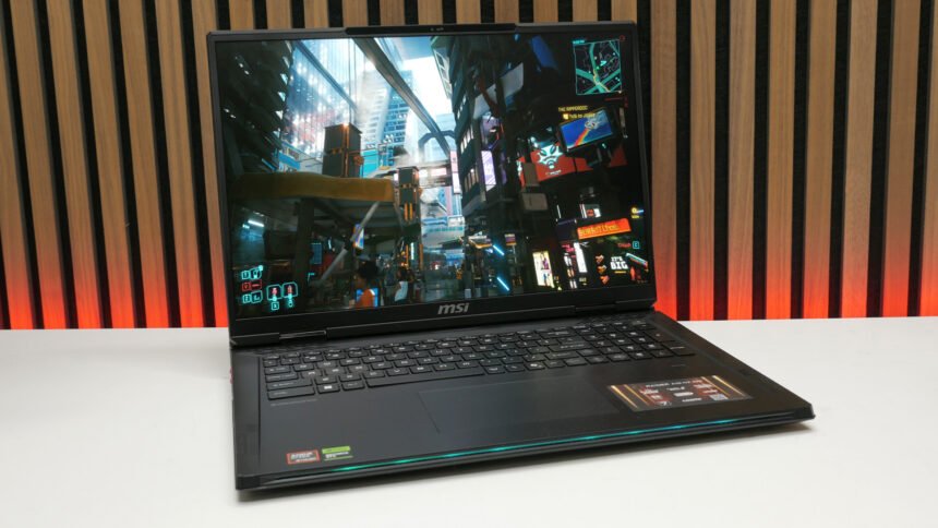 MSI Raider A18 HX A9W review - peak gaming laptop performance