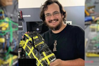 This monstrous Nvidia GPU just broke a world record, despite having a hole in it