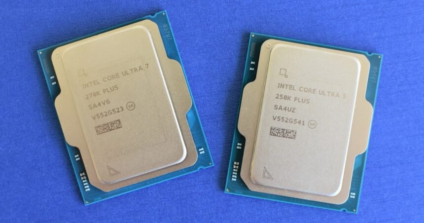 Intel Core Ultra 7 270K Plus and Intel Core Ultra 5 250K Plus review: another skippable CPU series