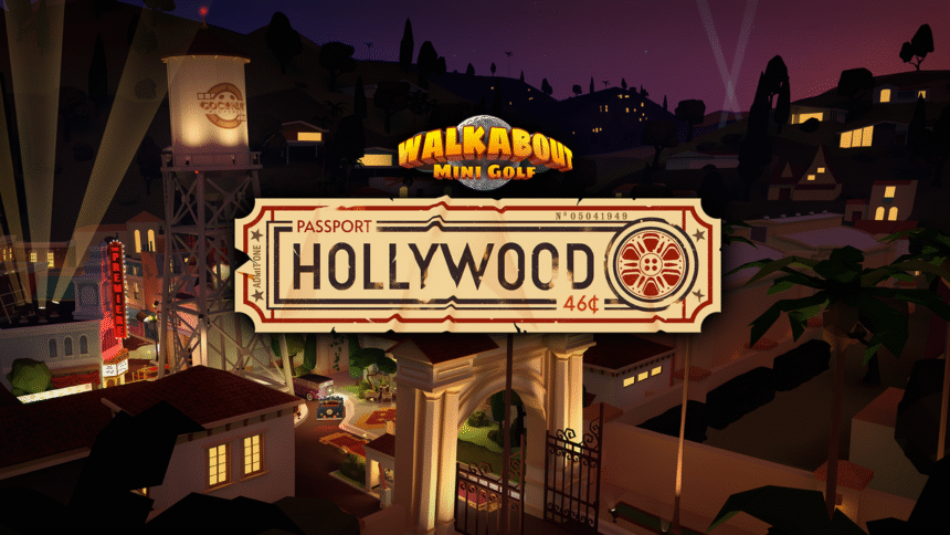 Walkabout Mini Golf Will Visit Tinseltown With Passport Hollywood DLC Course