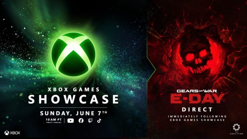 Xbox Games Showcase and Gears of War: E-Day Direct Confirmed for June 7th