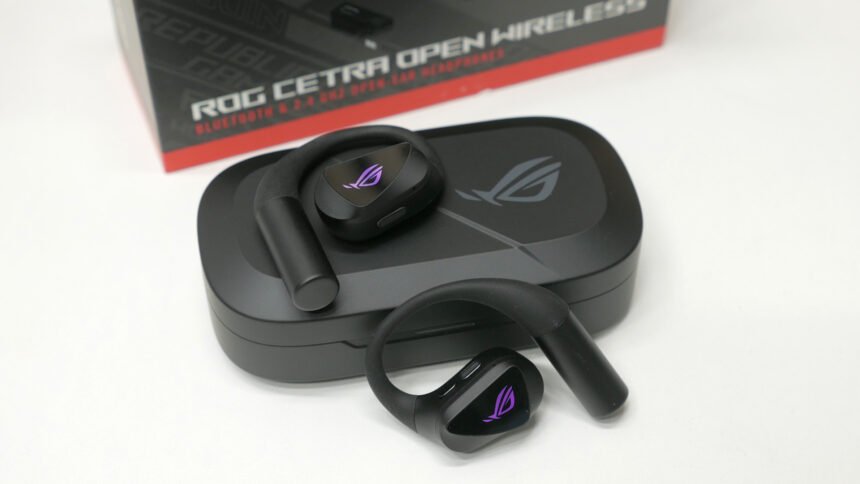 Asus ROG Cetra Open Wireless review - open-back gaming earbuds ideal for… sport?