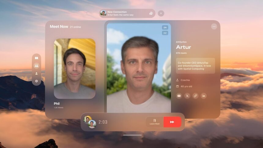 New Vision Pro App Bets on Apple’s Persona Avatars to Form Genuine Connections