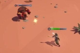 Dominus Automa is an MMORPG where players set characters up for auto-grinding in an open world