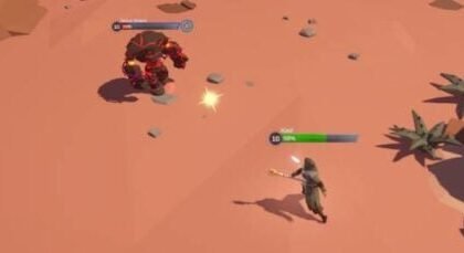 Dominus Automa is an MMORPG where players set characters up for auto-grinding in an open world