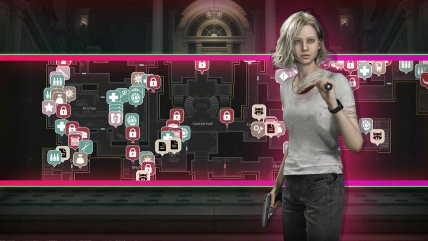 Resident Evil Requiem interactive maps of Care Center, Raccoon City, and more