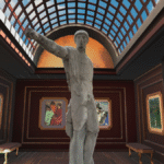 An Immersive Perspective of Artistic Masterpieces in Apple Vision Pro