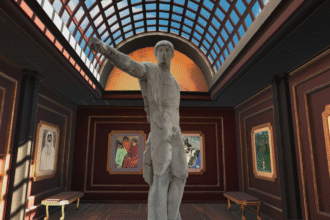 An Immersive Perspective of Artistic Masterpieces in Apple Vision Pro