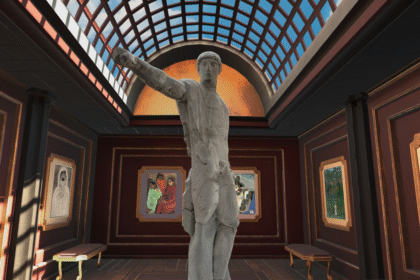 An Immersive Perspective of Artistic Masterpieces in Apple Vision Pro