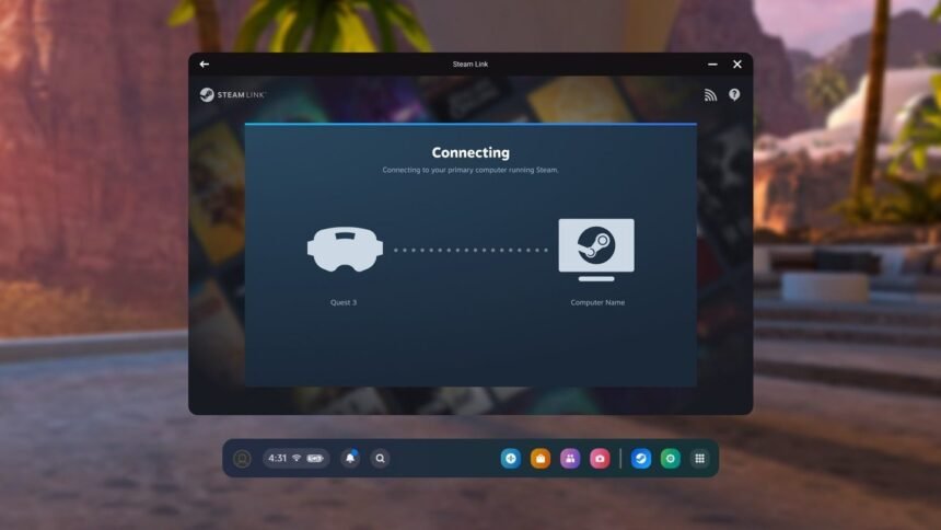 Valve Releases Steam Link Beta for Vision Pro, But VR Games Aren’t Supported Yet