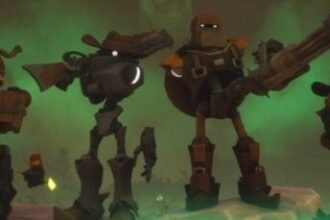 Far Far West is a chaotic co-op FPS where robots fight magical horrors that’s hitting early access April 28