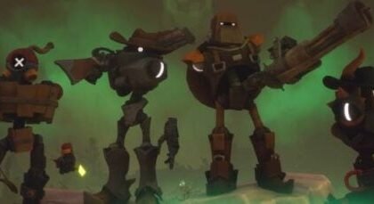 Far Far West is a chaotic co-op FPS where robots fight magical horrors that’s hitting early access April 28