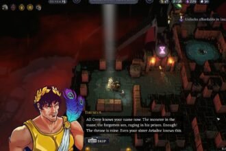 Minos review - Theseus can have the minotaur, this roguelike tower defense gets just too punishing