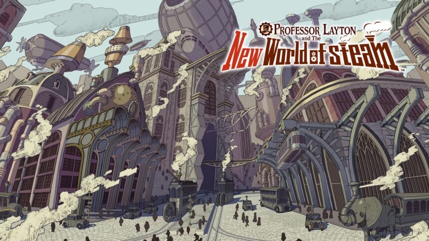 Professor Layton and the New World of Steam Launching in 2026, Also Coming to PS5 and PC